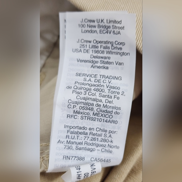 J.CREW WOMEN'S CHINO SHORTS SIZE 4, KHAKI - Picture 8 of 13